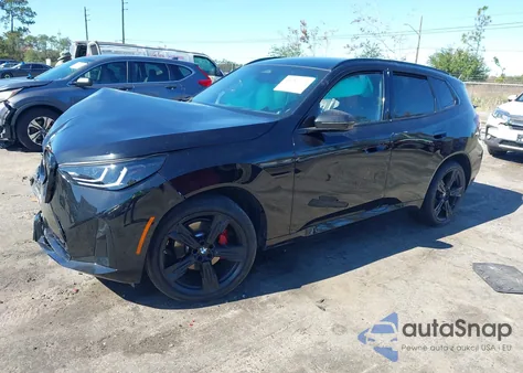 2025 BMW X3 30 xDrive from USA, damaged, VIN 5UX53GP06S9Z73957